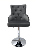 Majestic Dark Grey Bar Stool Lion knocker