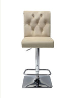 Sofia Mink Lion Knocker Bar Stool