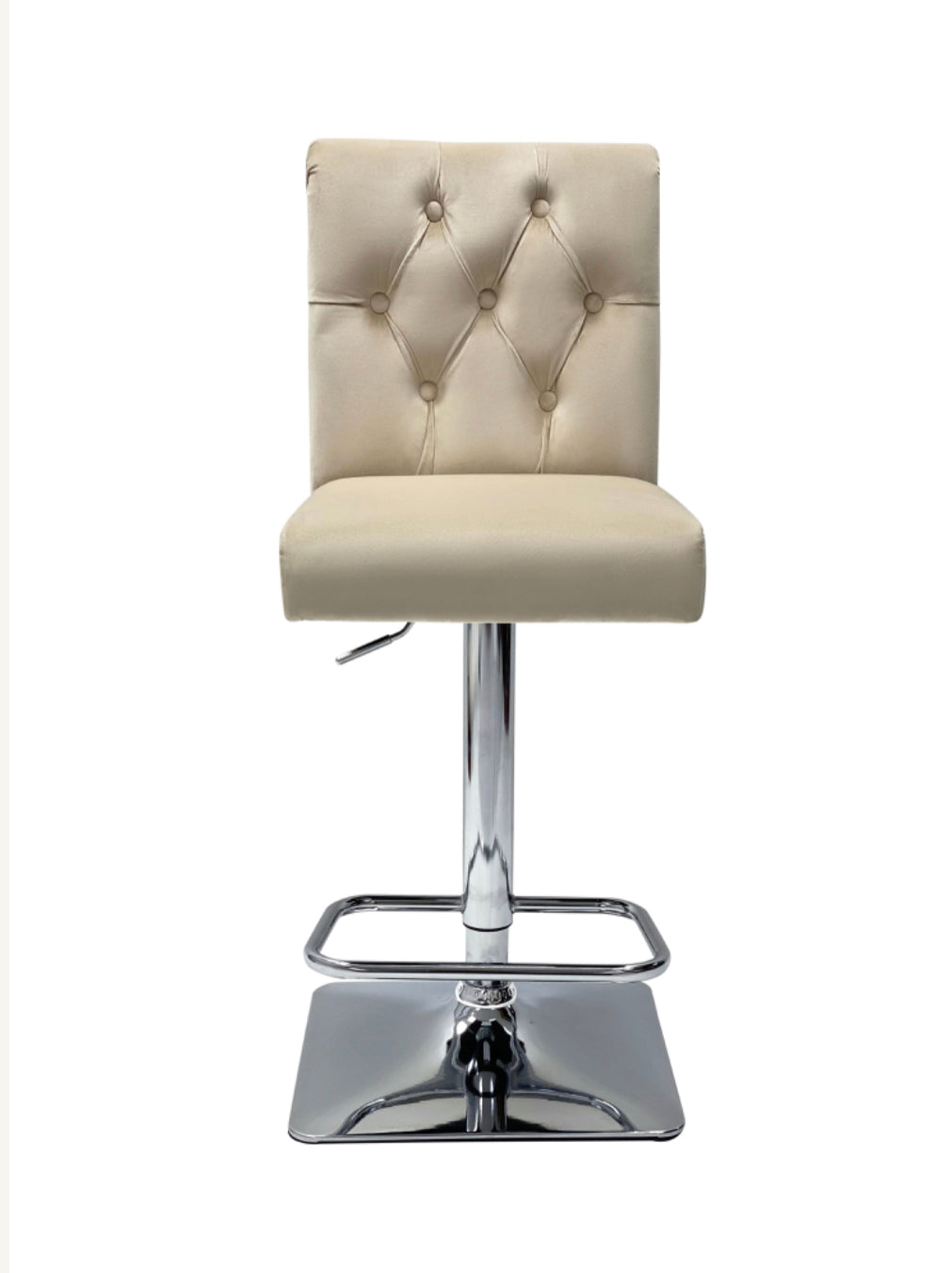 Sofia Mink Lion Knocker Bar Stool