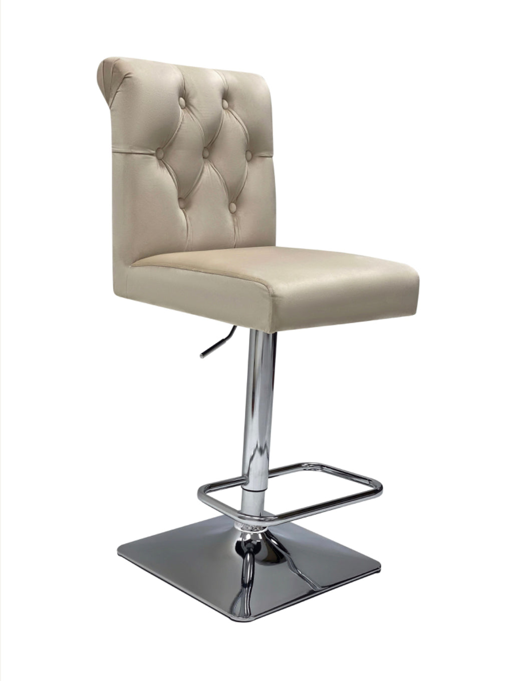 Sofia Mink Lion Knocker Bar Stool